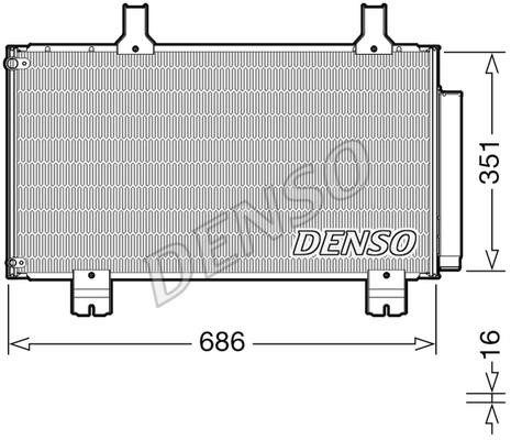 DENSO DCN40028 Cooler Module DCN40028