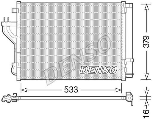 DENSO DCN41004 Cooler Module DCN41004