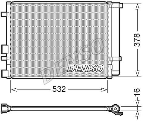 DCN41006 DENSO AC Condenser