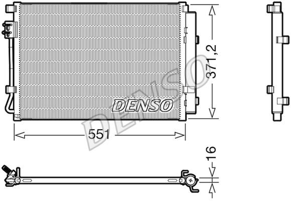 DENSO DCN41022 Cooler Module DCN41022