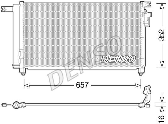 DENSO DCN43001 Cooler Module DCN43001