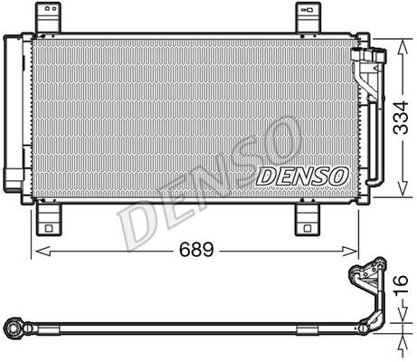 DENSO DCN44008 Cooler Module DCN44008
