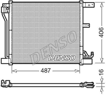DENSO DCN46018 Cooler Module DCN46018