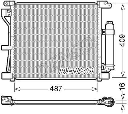 DENSO DCN46019 Cooler Module DCN46019