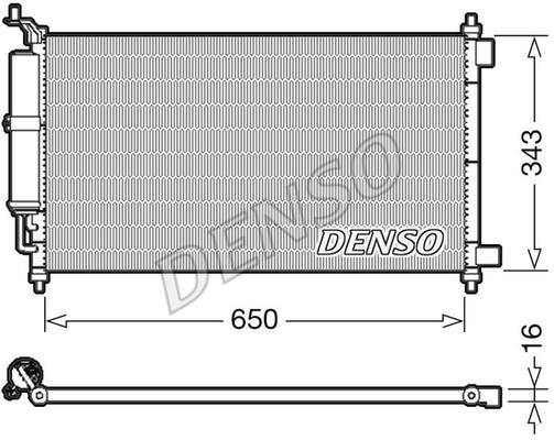 DENSO DCN46020 Cooler Module DCN46020
