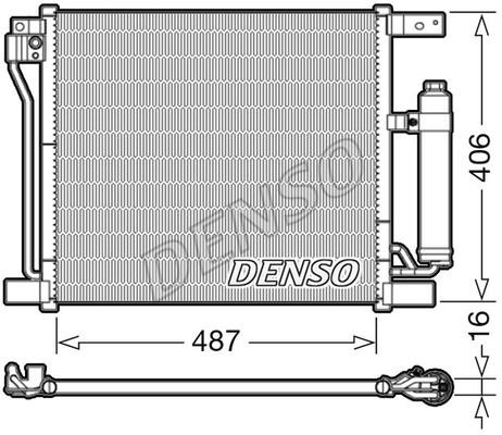 DENSO DCN46021 Cooler Module DCN46021