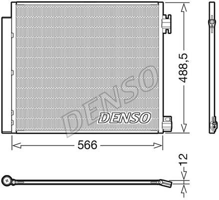 DENSO DCN46026 Cooler Module DCN46026