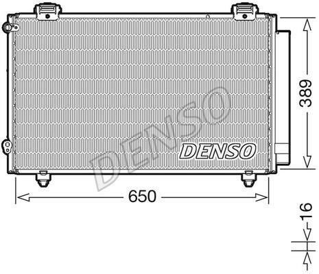 DENSO DCN50023 Cooler Module DCN50023