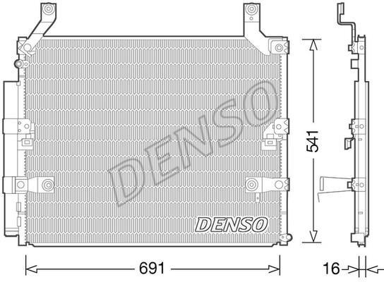 DENSO DCN50032 Cooler Module DCN50032