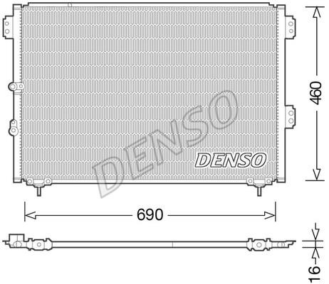 DENSO DCN50033 Cooler Module DCN50033