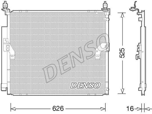 DENSO DCN50034 Cooler Module DCN50034
