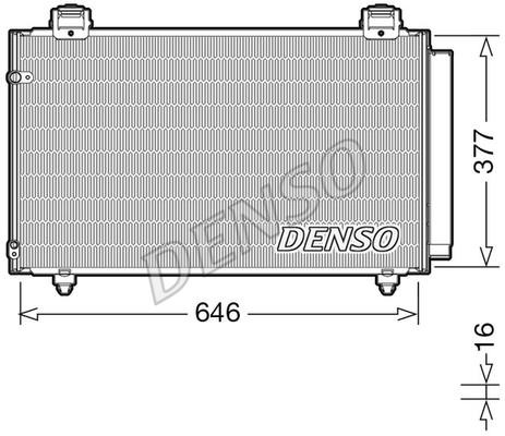DENSO DCN50043 Cooler Module DCN50043