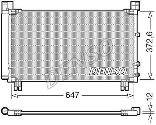 DENSO DCN50053 Cooler Module DCN50053