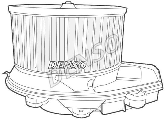DENSO DEA02002 Fan assy - heater motor DEA02002