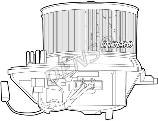 DENSO DEA07004 Fan assy - heater motor DEA07004
