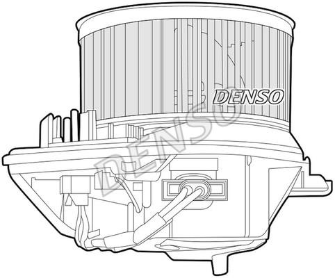 DENSO DEA07005 Fan assy - heater motor DEA07005