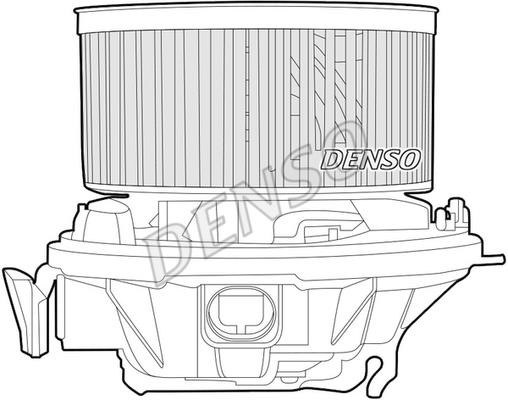 DENSO DEA07010 Fan assy - heater motor DEA07010