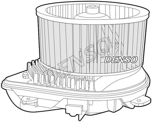 DENSO DEA07013 Fan assy - heater motor DEA07013