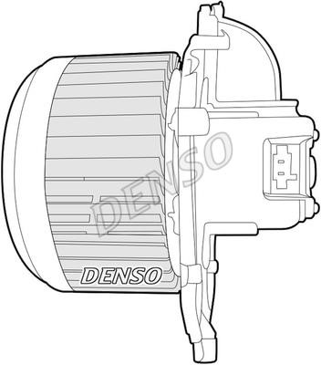 DENSO DEA07018 Fan assy - heater motor DEA07018