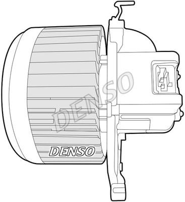 DENSO DEA07019 Fan assy - heater motor DEA07019