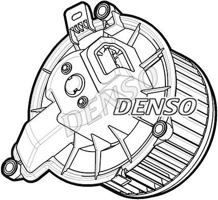 DENSO DEA12007 Fan assy - heater motor DEA12007
