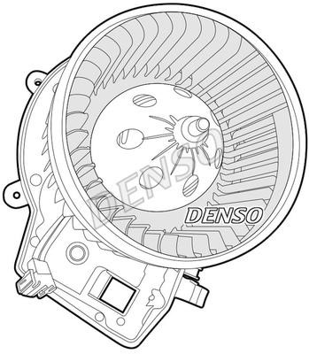 DENSO DEA17001 Fan assy - heater motor DEA17001