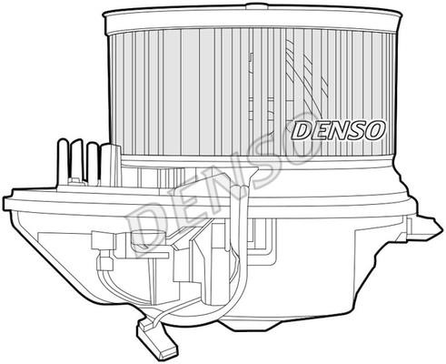 DENSO DEA21008 Fan assy - heater motor DEA21008