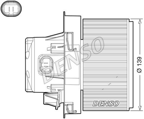 DENSO DEA21012 Fan assy - heater motor DEA21012