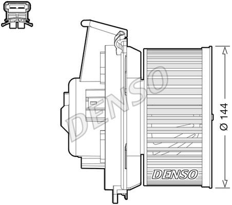 DENSO DEA21013 Fan assy - heater motor DEA21013