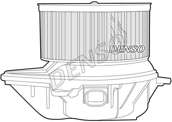 DENSO DEA23007 Fan assy - heater motor DEA23007