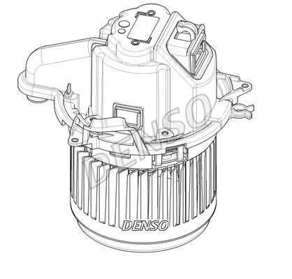 DENSO DEA23022 Fan assy - heater motor DEA23022