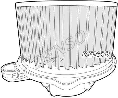 DENSO DEA41009 Fan assy - heater motor DEA41009