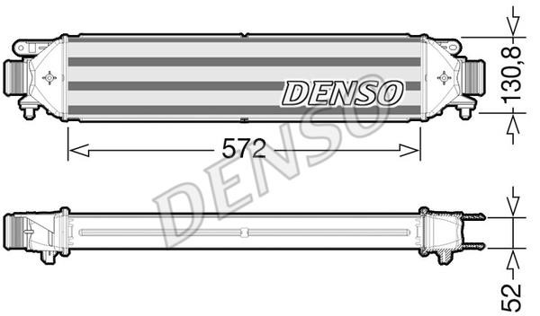 DIT09103 DENSO Intercooler, charger