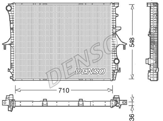 DENSO DRM02026 Radiator, engine cooling DRM02026