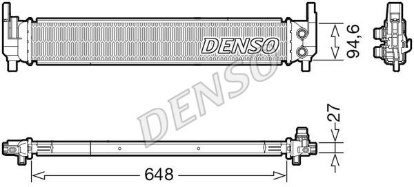 DENSO DRM02042 Radiator, engine cooling DRM02042