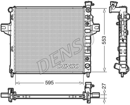 DENSO DRM06032 Radiator, engine cooling DRM06032