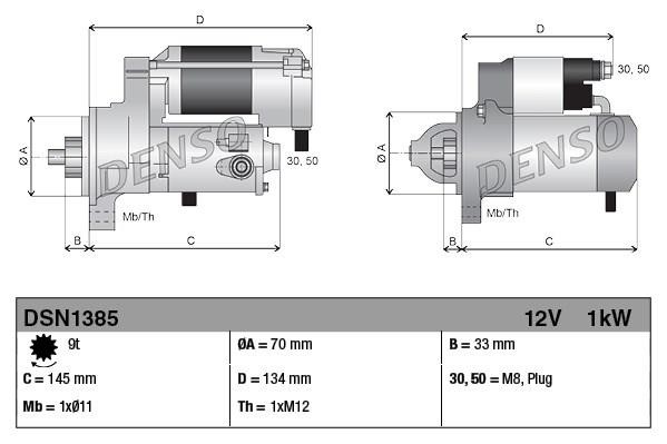 Starter DENSO DSN1385