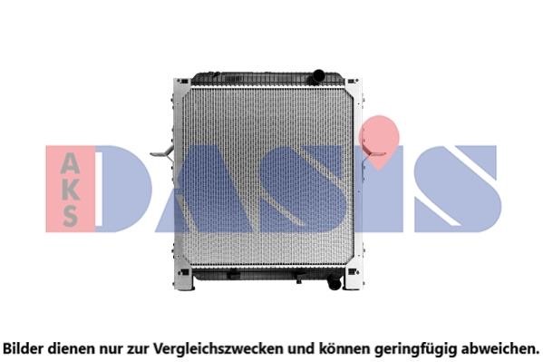 Dasis 390035X Radiator, engine cooling 390035X