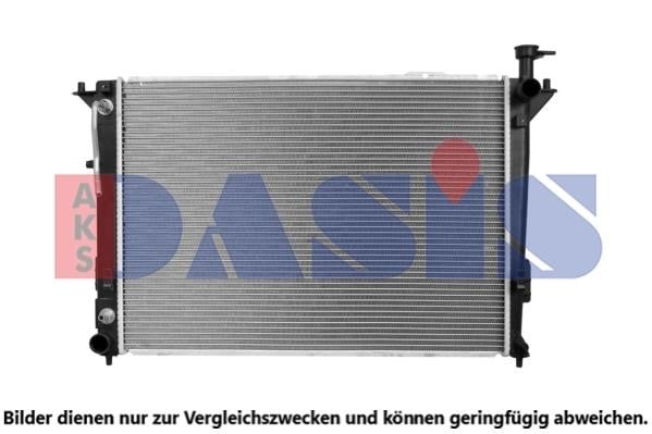 Dasis 510181N Radiator, engine cooling 510181N