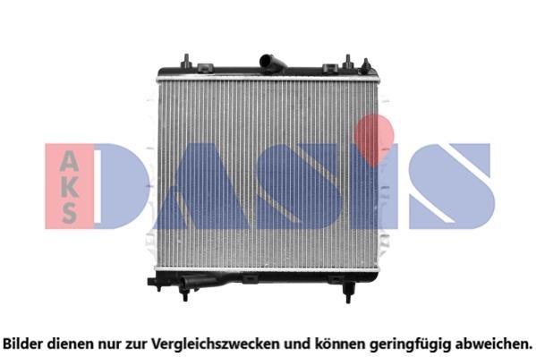 Dasis 520158N Radiator, engine cooling 520158N
