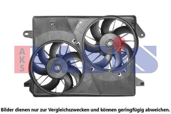 Dasis 528007N Hub, engine cooling fan wheel 528007N