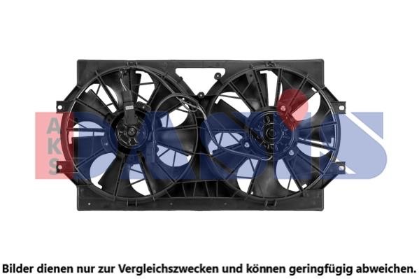 Dasis 528064N Hub, engine cooling fan wheel 528064N