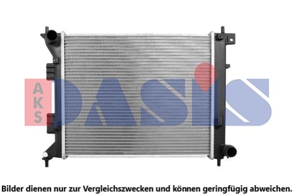 Dasis 560141N Radiator, engine cooling 560141N