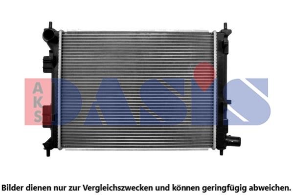 Dasis 560148N Radiator, engine cooling 560148N
