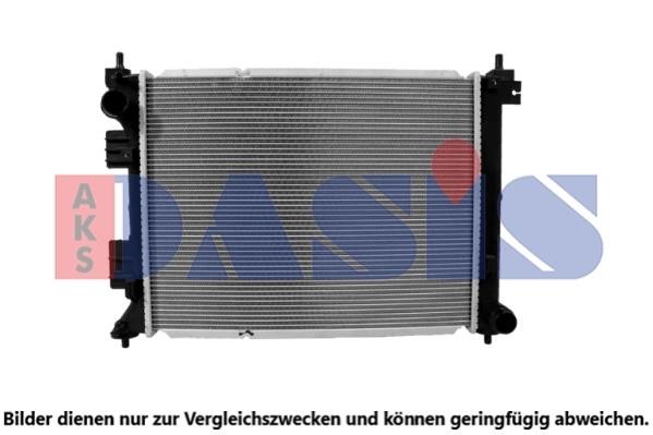 Dasis 560143N Radiator, engine cooling 560143N
