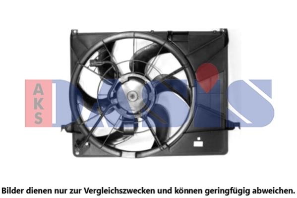 Dasis 568128N Hub, engine cooling fan wheel 568128N