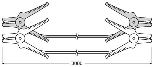 Jumper Cables Osram OSC160