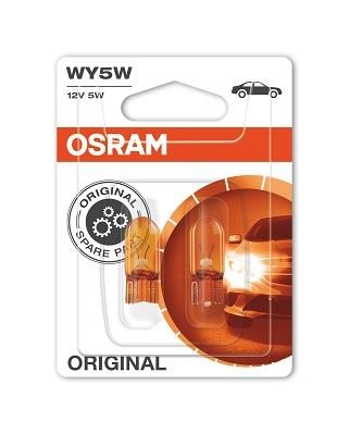 Osram 2827 NA-02B Glow bulb yellow WY5W 12V 5W 2827NA02B