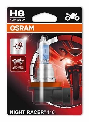 Osram 64212NR101B Halogen lamp Osram Night Racer +110% 12V H8 35W +110% 64212NR101B
