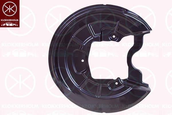 Klokkerholm 0026876 Brake dust shield 0026876